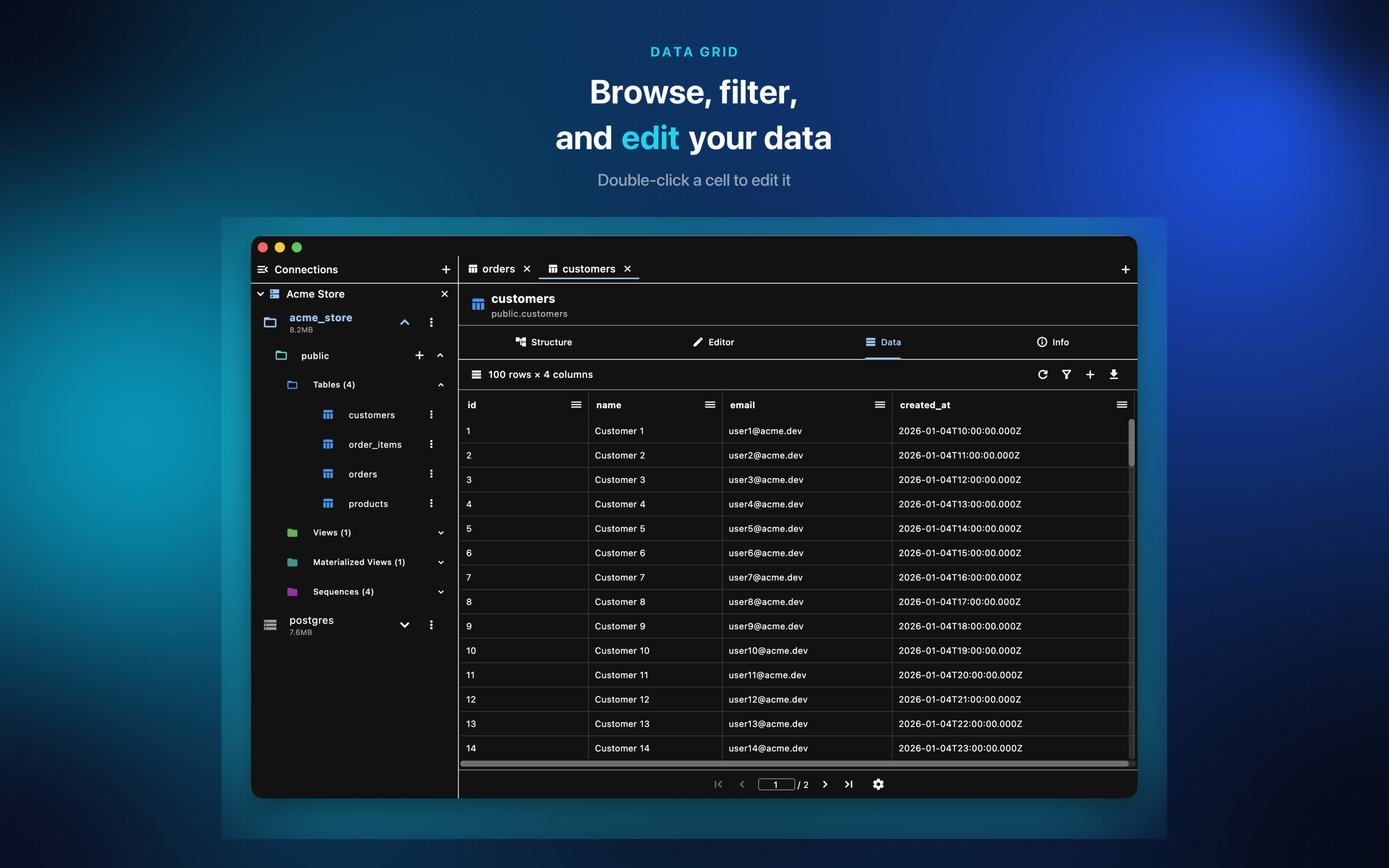 PG Orbit - Postgres Client screenshot 20