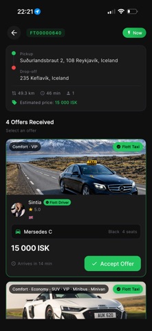 Flott Iceland screenshot