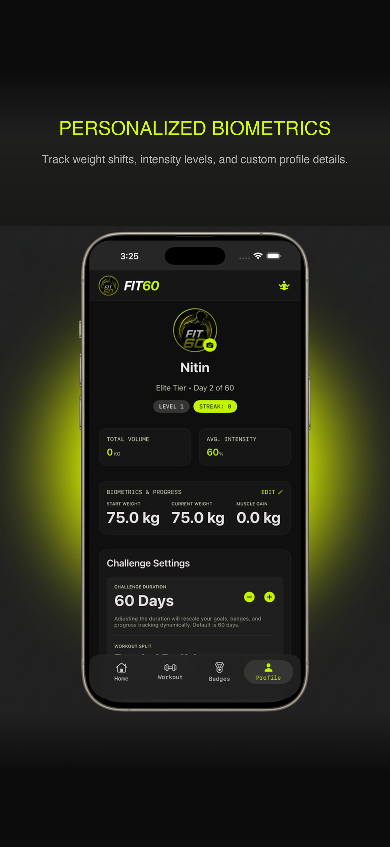 Fit60 screenshot 9