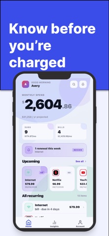 BeforeItBills Screenshot 1 of 5