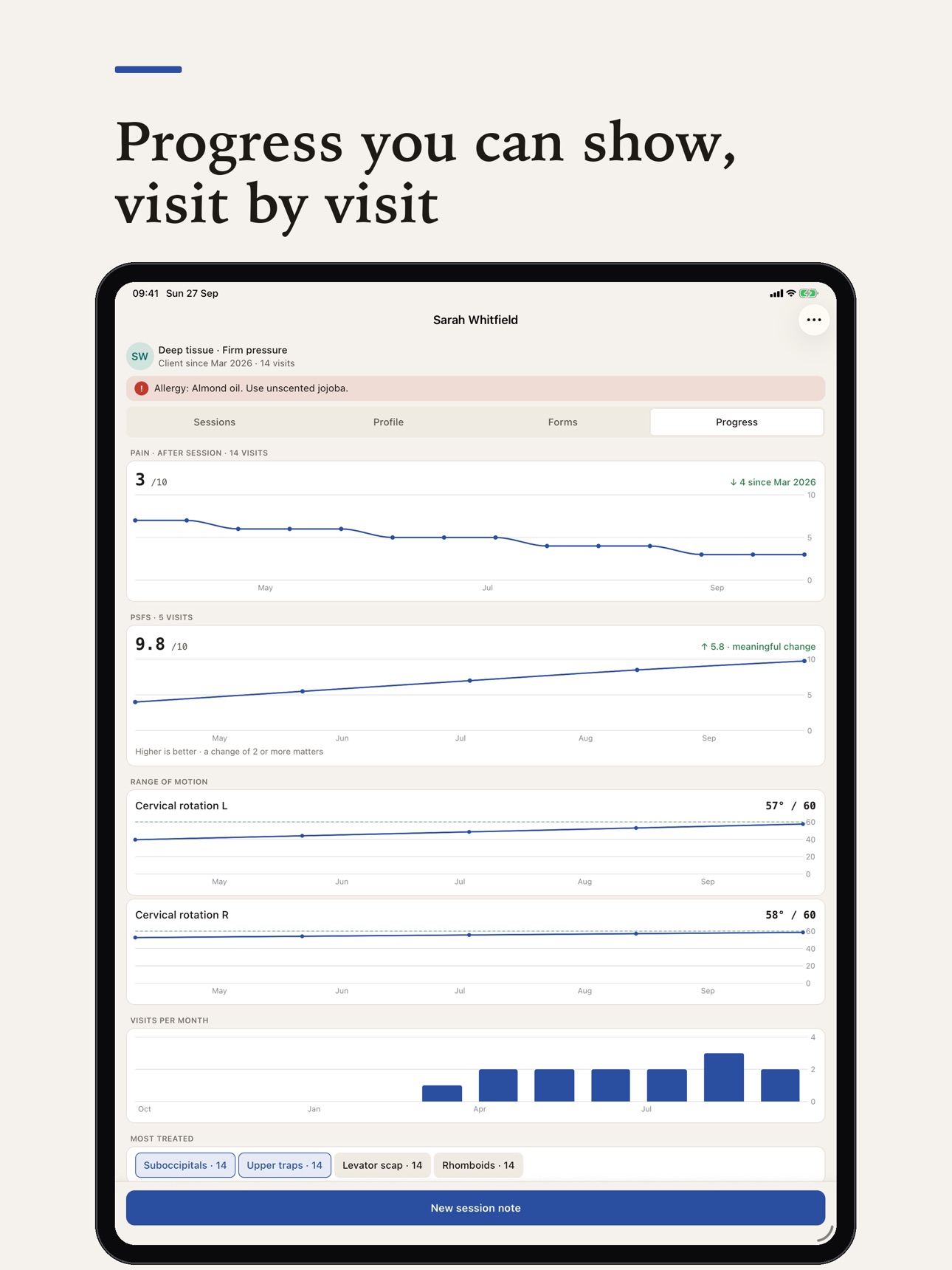 Screenshot 10 of SOAP Notes: Client Charting