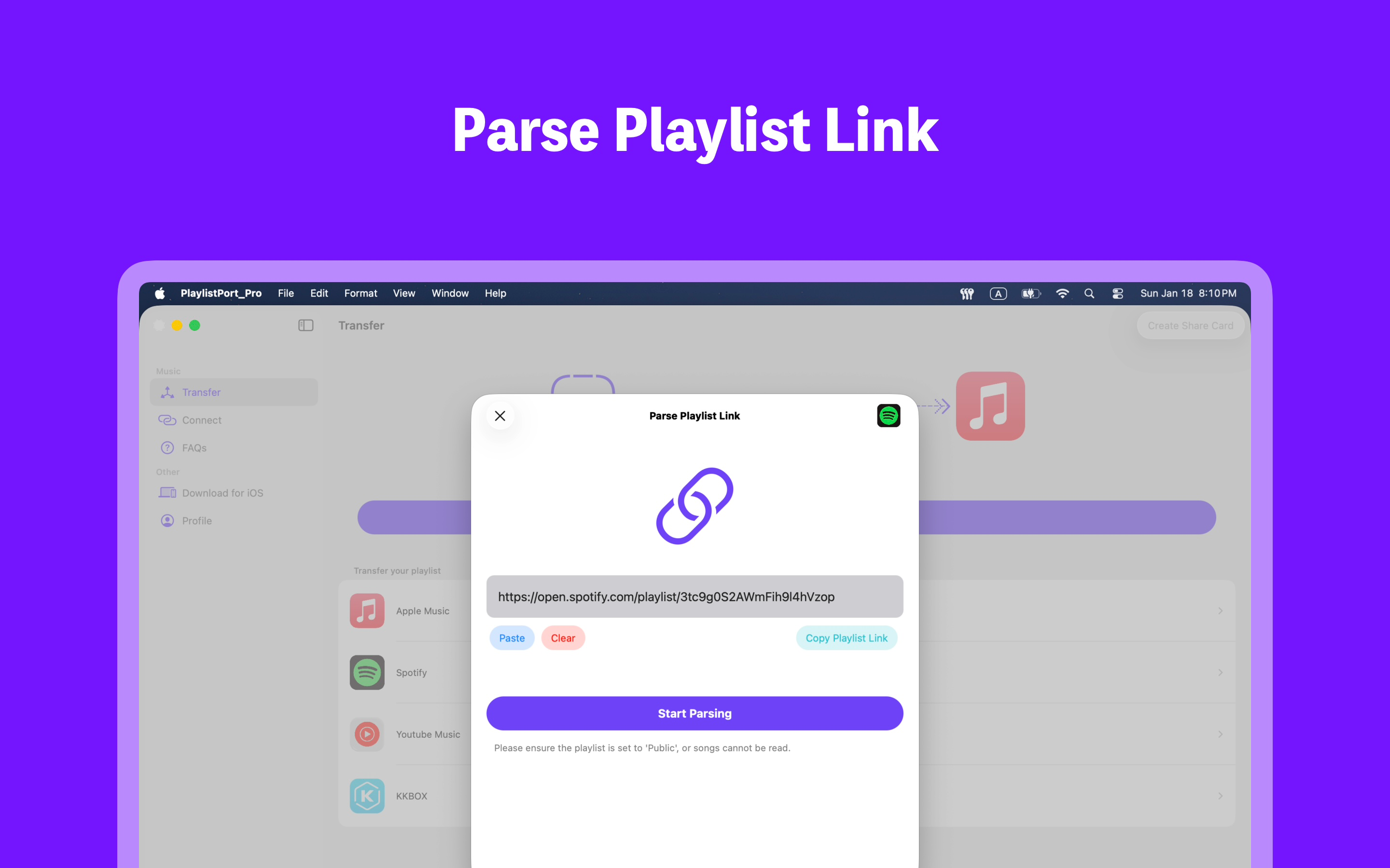 PlaylistPort Pro：Tune My Music screenshot 12
