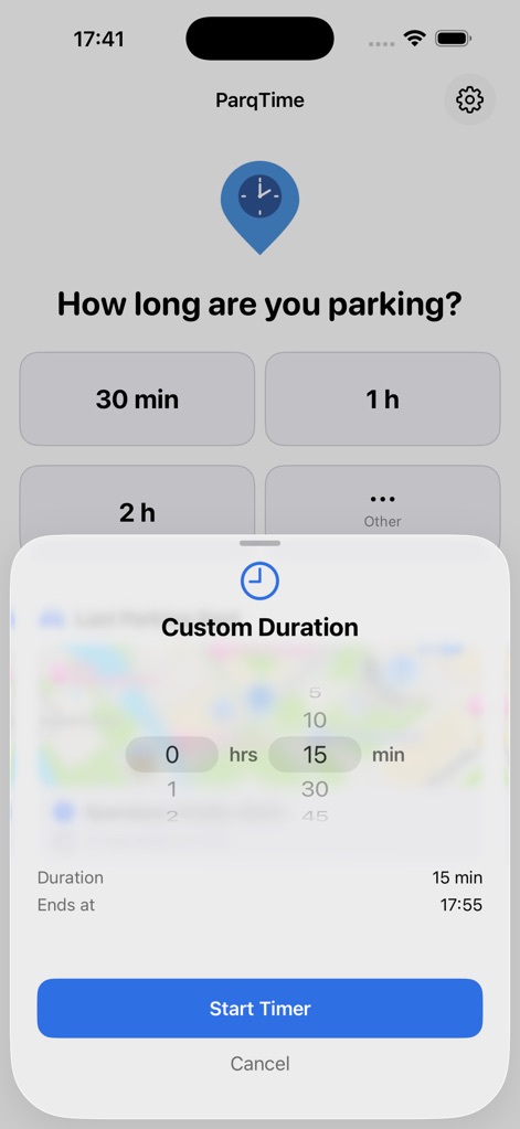 ParqTime - Parking Timer - Navigation App | MWM