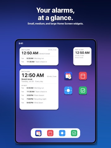 Alarm Pro: Calendar Alarms iPad screenshot