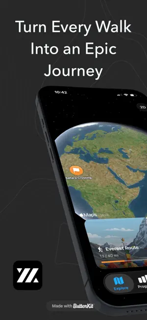 Twenty Miles - Walk the World screenshot 1