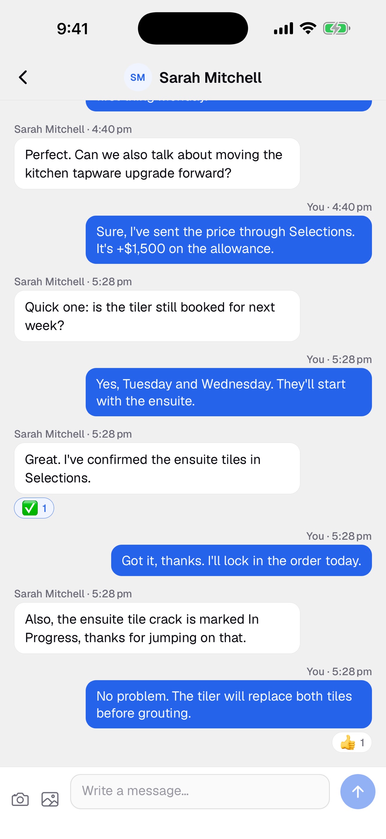 Screenshot 3 of BuilderView