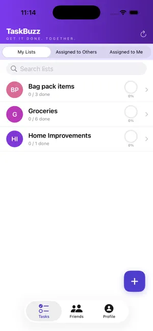 Taskbuzz screenshot 2