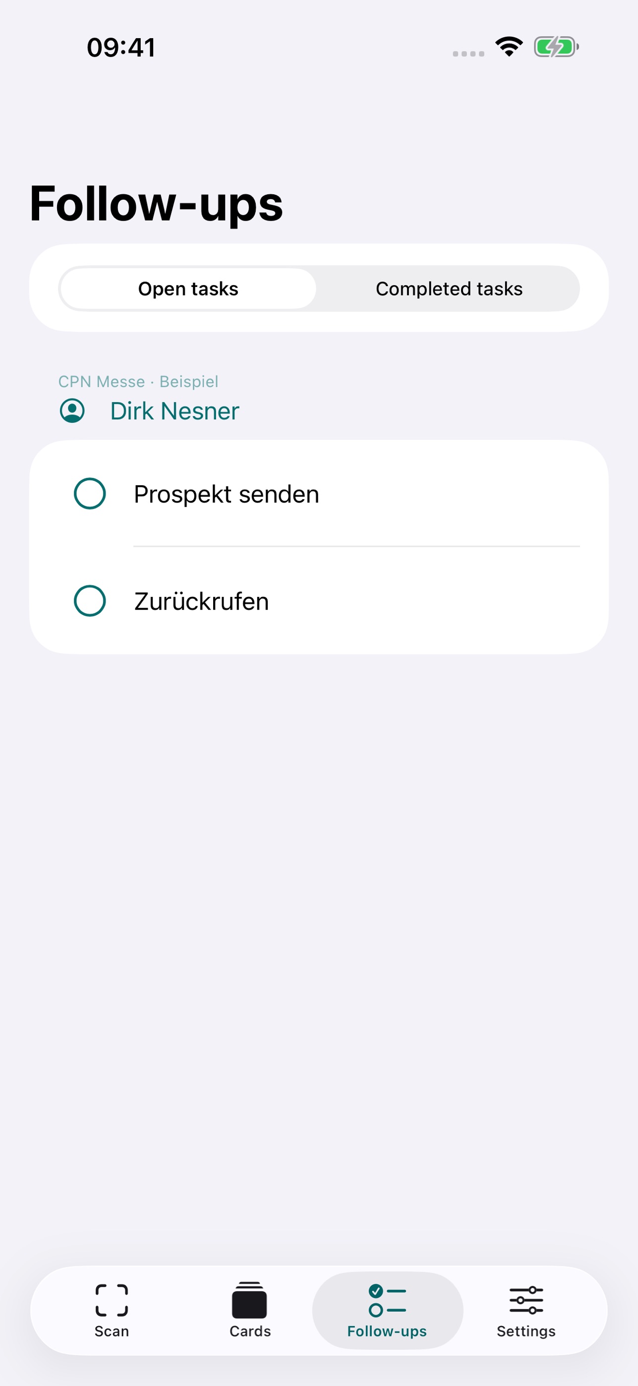 Screenshot 4 of Visitap: Business Card Scanner