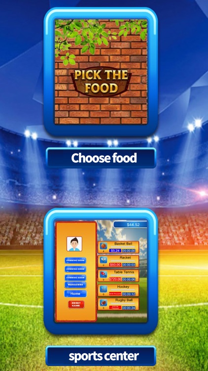 Pick The Food: Sports Hub