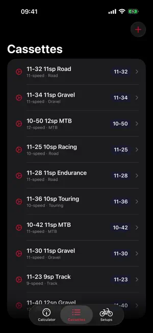 Sprocket: Bike Gear Calculator screenshot 2