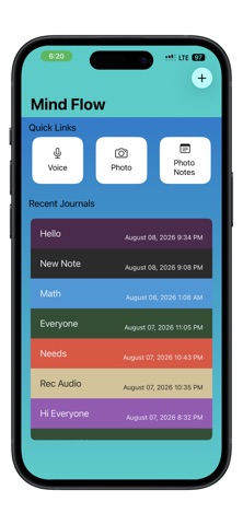 MindFlow: Journaling & Notes Screenshot 1 of 5