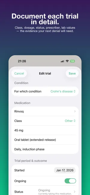StepLog: Treatment Chronicle screenshot 4