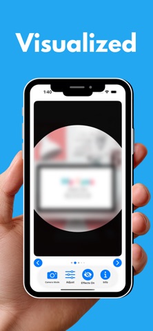 My Eyes Vision Simulator iPhone screenshot