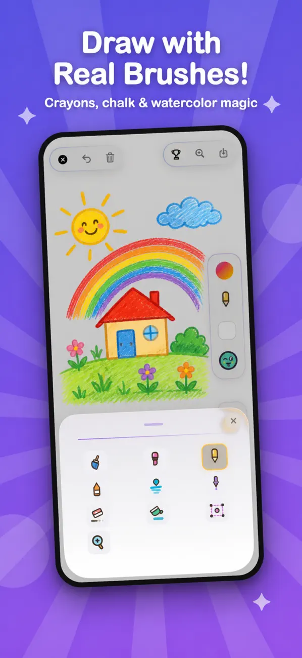 Screenshot #1 pour Magic Canvas — Dessin Enfant