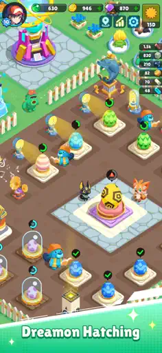 Idle pocket monster:pet home - Screenshot 3