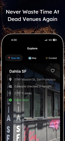 Diver: IoT connected nightlife screenshot