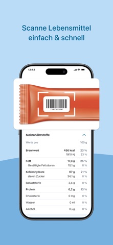 Fddb: KI Kalorienzähler & Diät iPhone screenshot 9