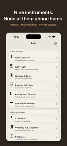 IP Calc iPhone screenshot