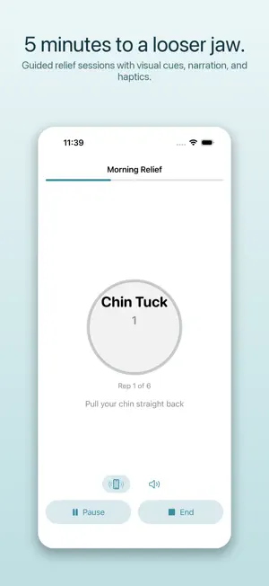 JawWise: TMJ & Jaw Exercises screenshot 2