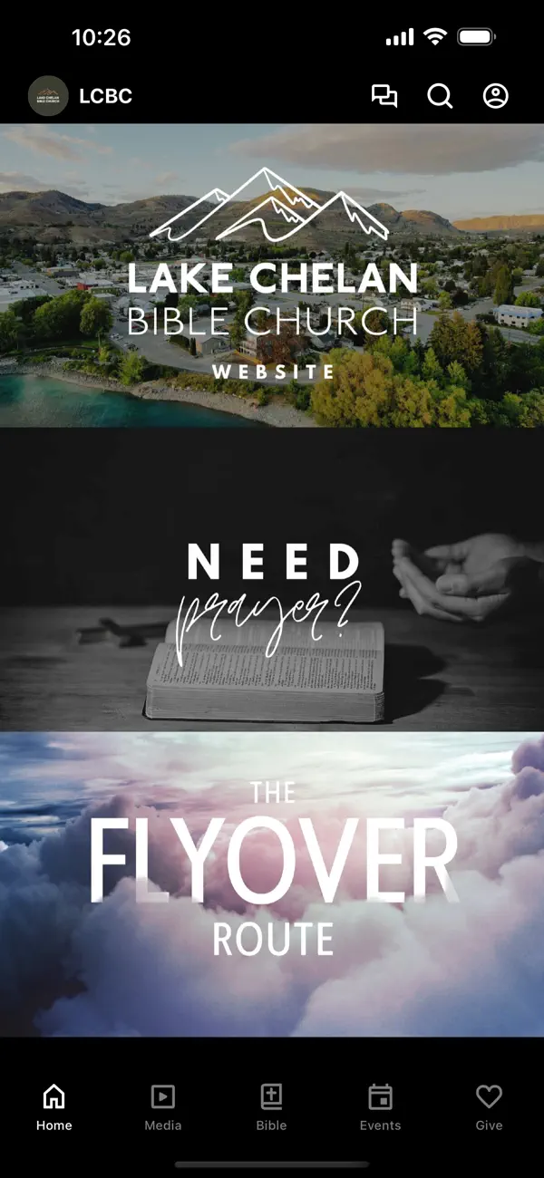Screenshot #1 pour Lake Chelan Bible Church