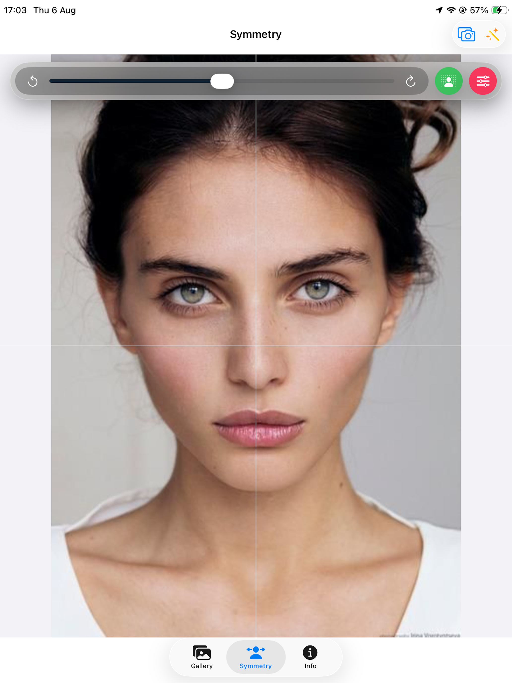 Face Symmetry:nobody's perfect screenshot 12