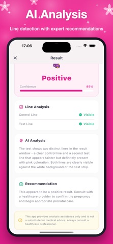 Vera: Pregnancy Test AI Reader iPhone screenshot