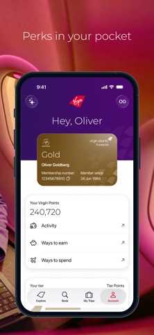 Virgin Atlantic App Store preview screenshot 7