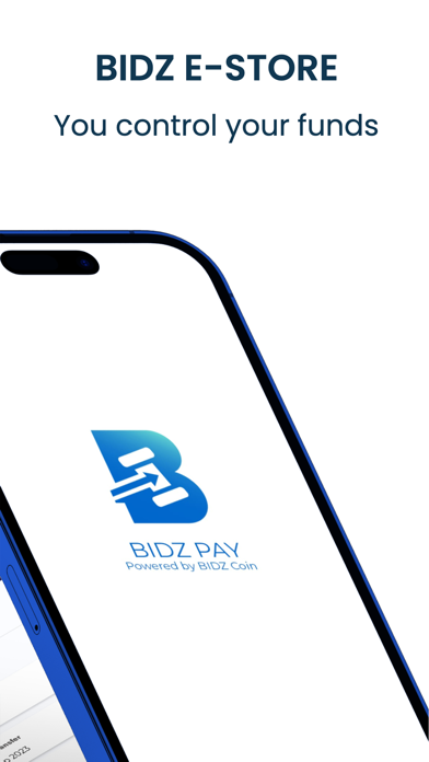 BIDZ PAY E-STORE iPhone screenshot 2 - Business app