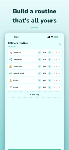 Shower Tally: Shower Routine Screenshot 3 of 6