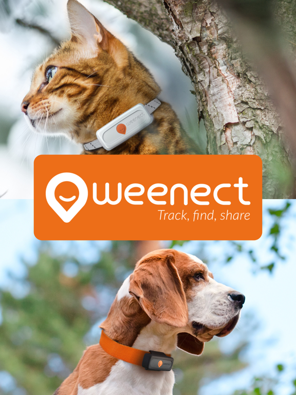 Weenect® - GPS iPad screenshot 1 - Lifestyle app