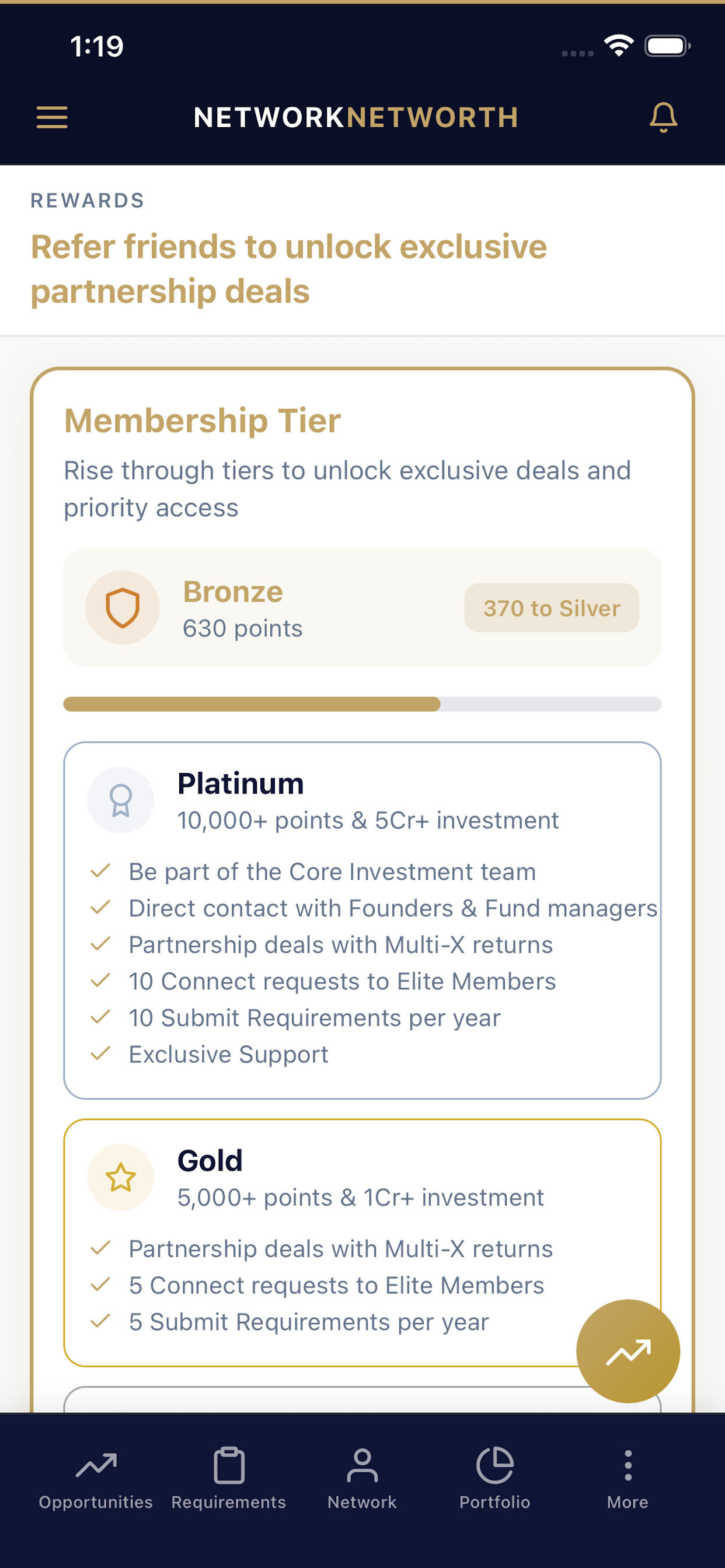 NetworkNetworth App