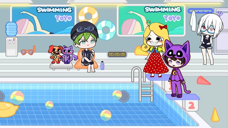 YOYO Doll School Life Dress Up