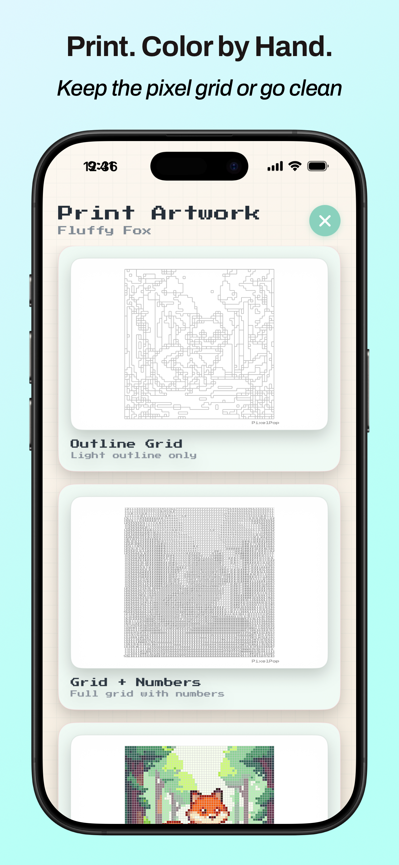 Pixel Pop – Color by Number