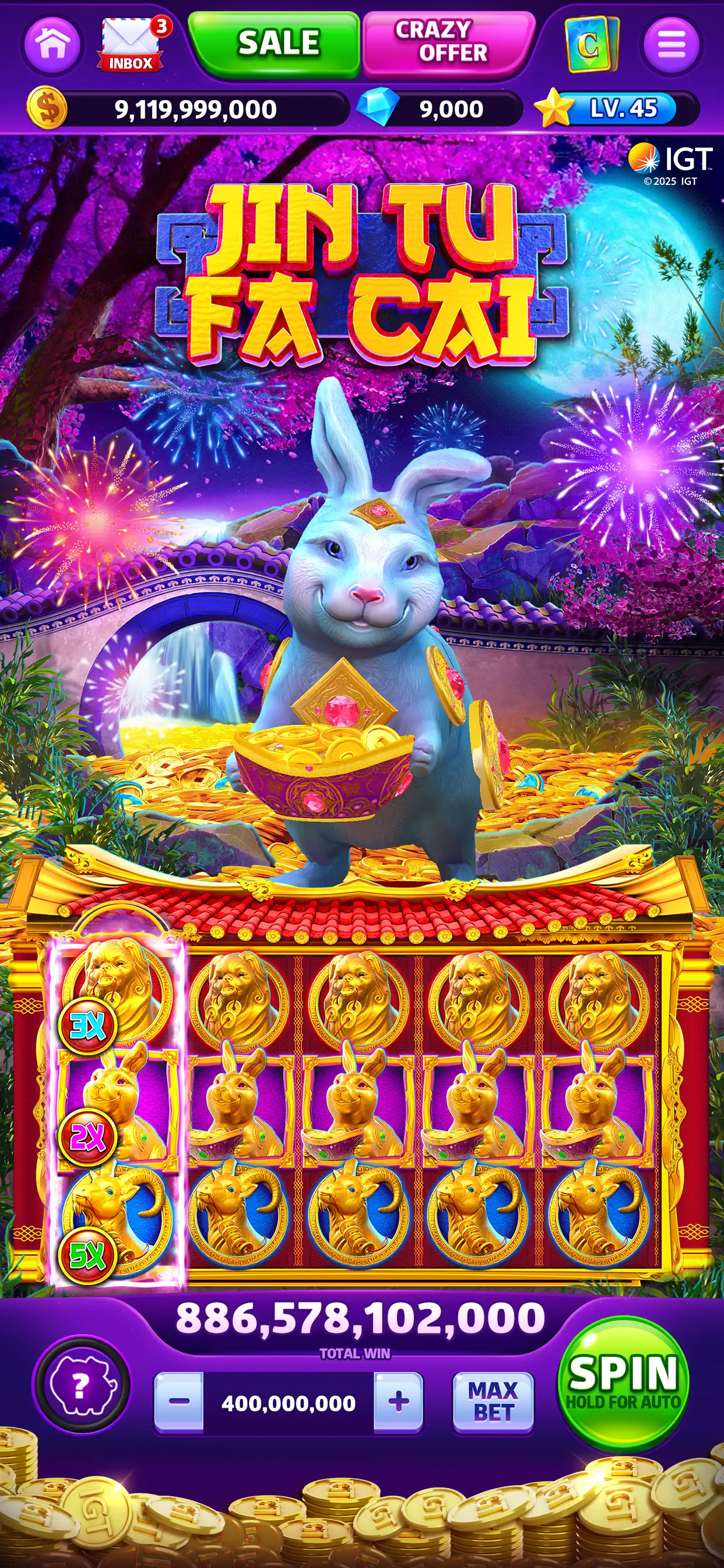 Cash Rally - Slots Casino Game screenshot 1