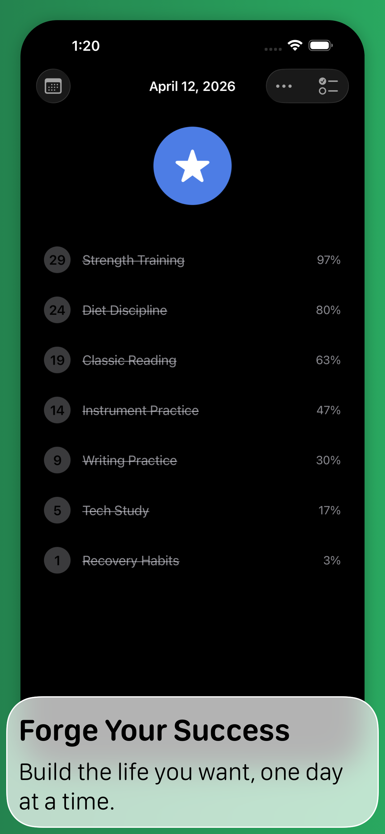 Dayforge - Habit Tracker screenshot 4