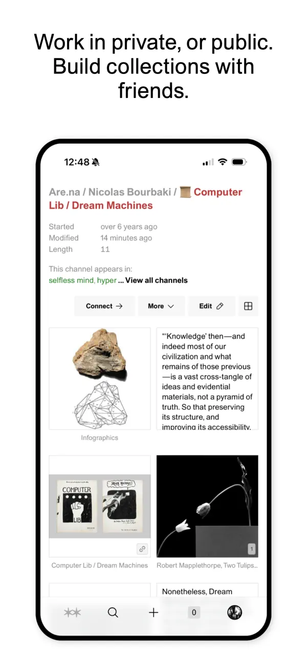 #5. Are.na (iOS) 게시자: When It Changed Inc.