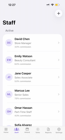 StaffSheet screenshot