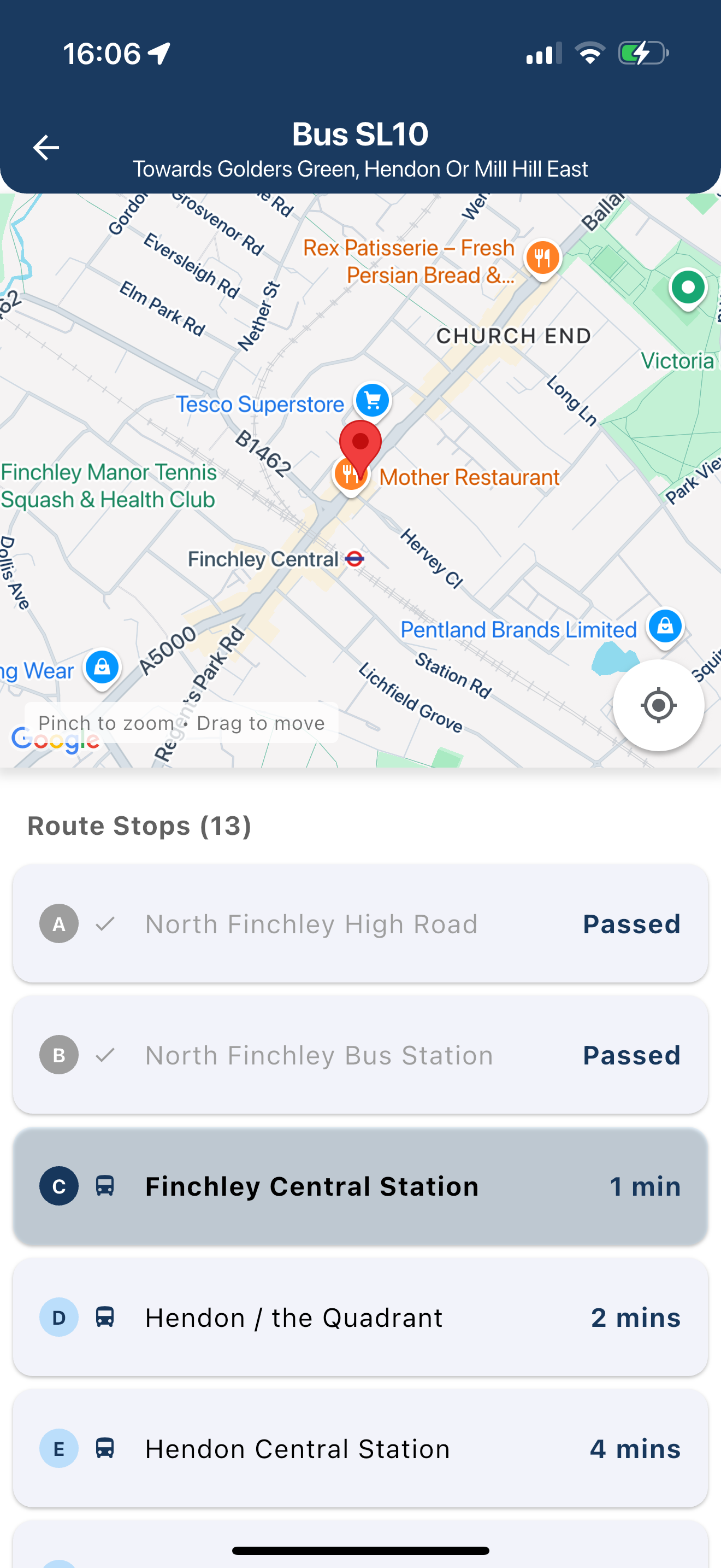 Where is my Bus? London screenshot 4