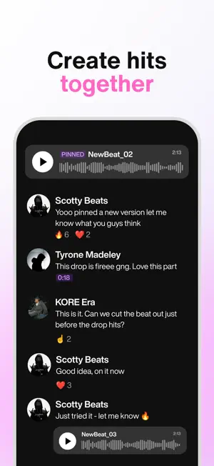 UpNext - Music Networking screenshot 2