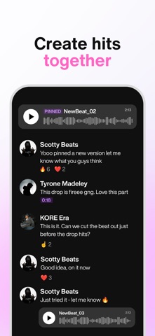 UpNext - Music Networking Screenshot 2 of 5