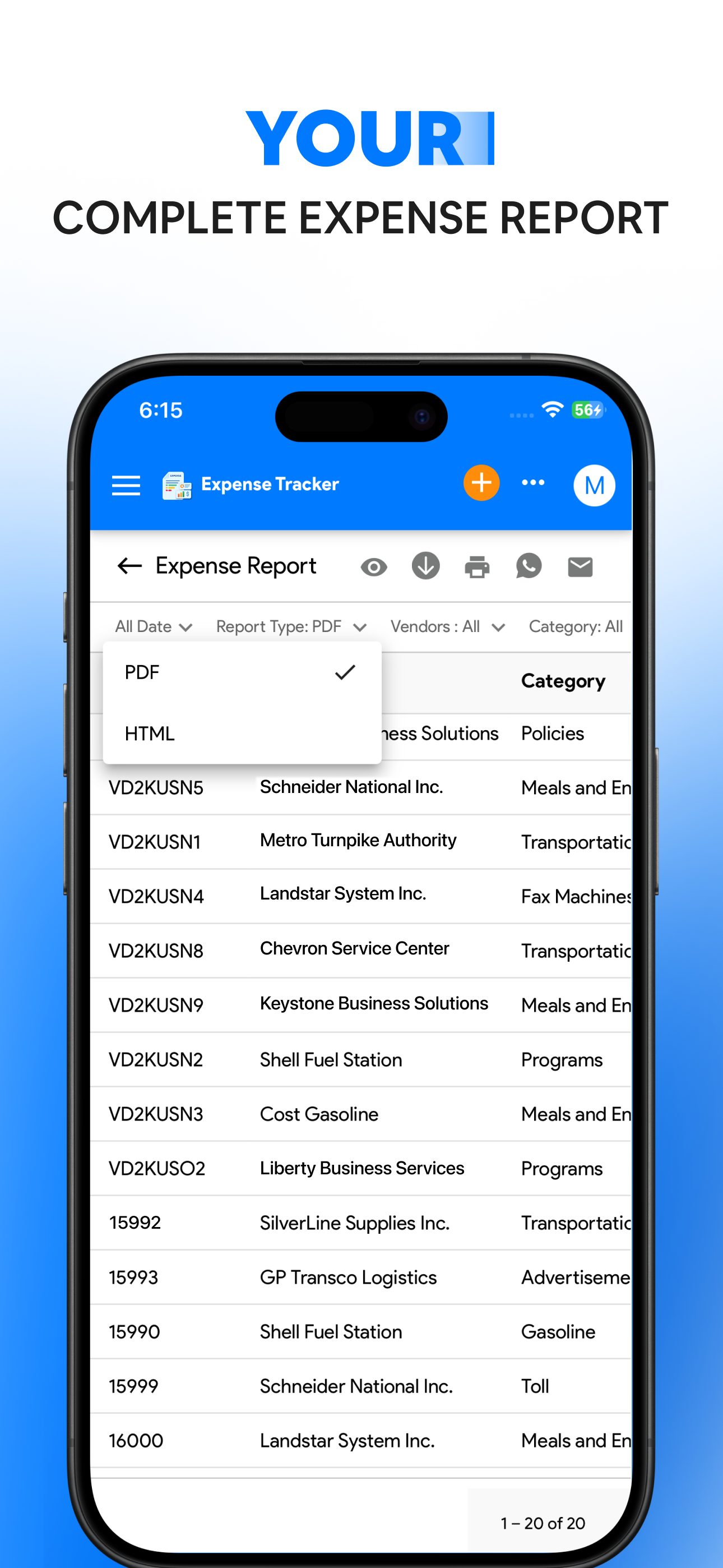 Smart Expense Tracker by Moon