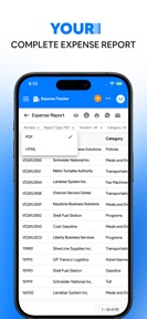 Business Expense Tracker App screenshot