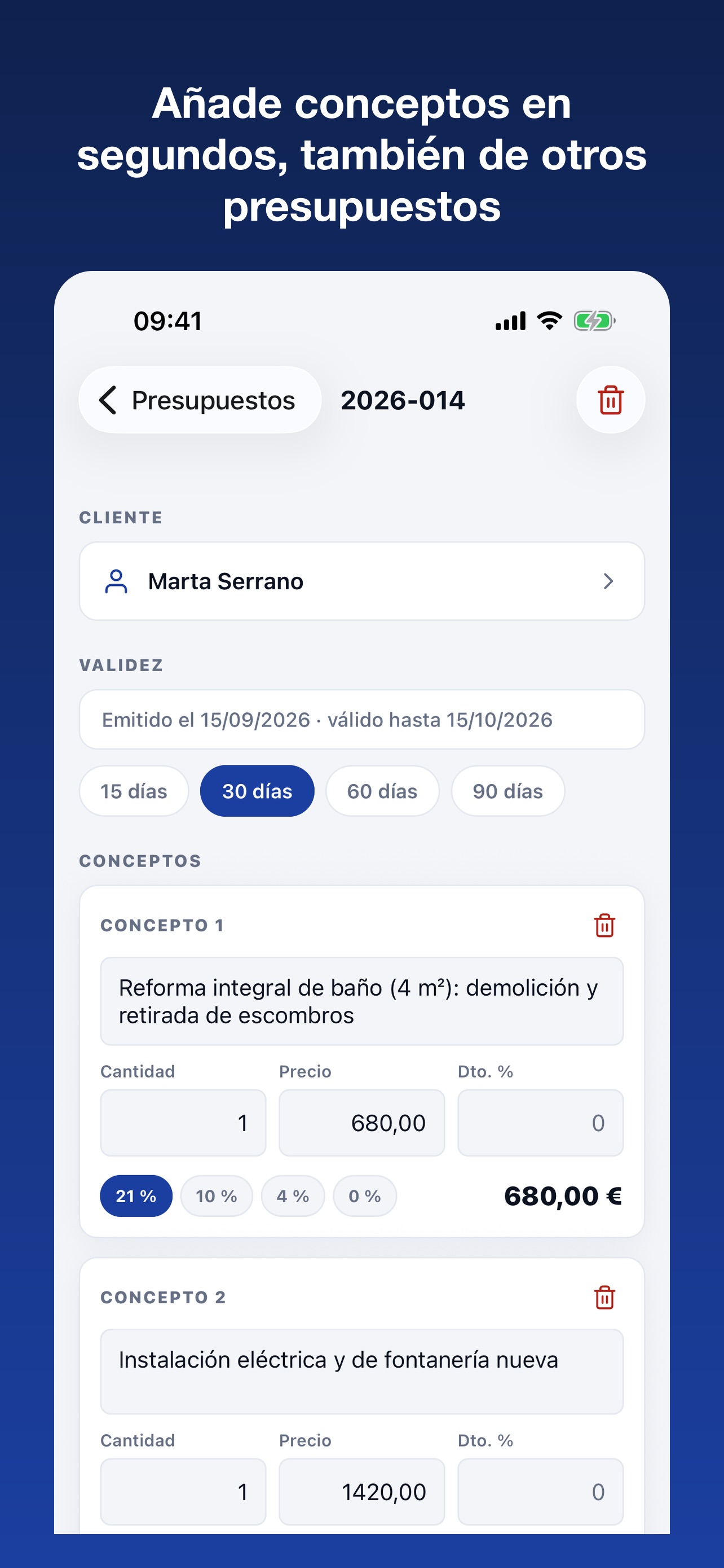 Screenshot 6 of Presupuestos Altyra