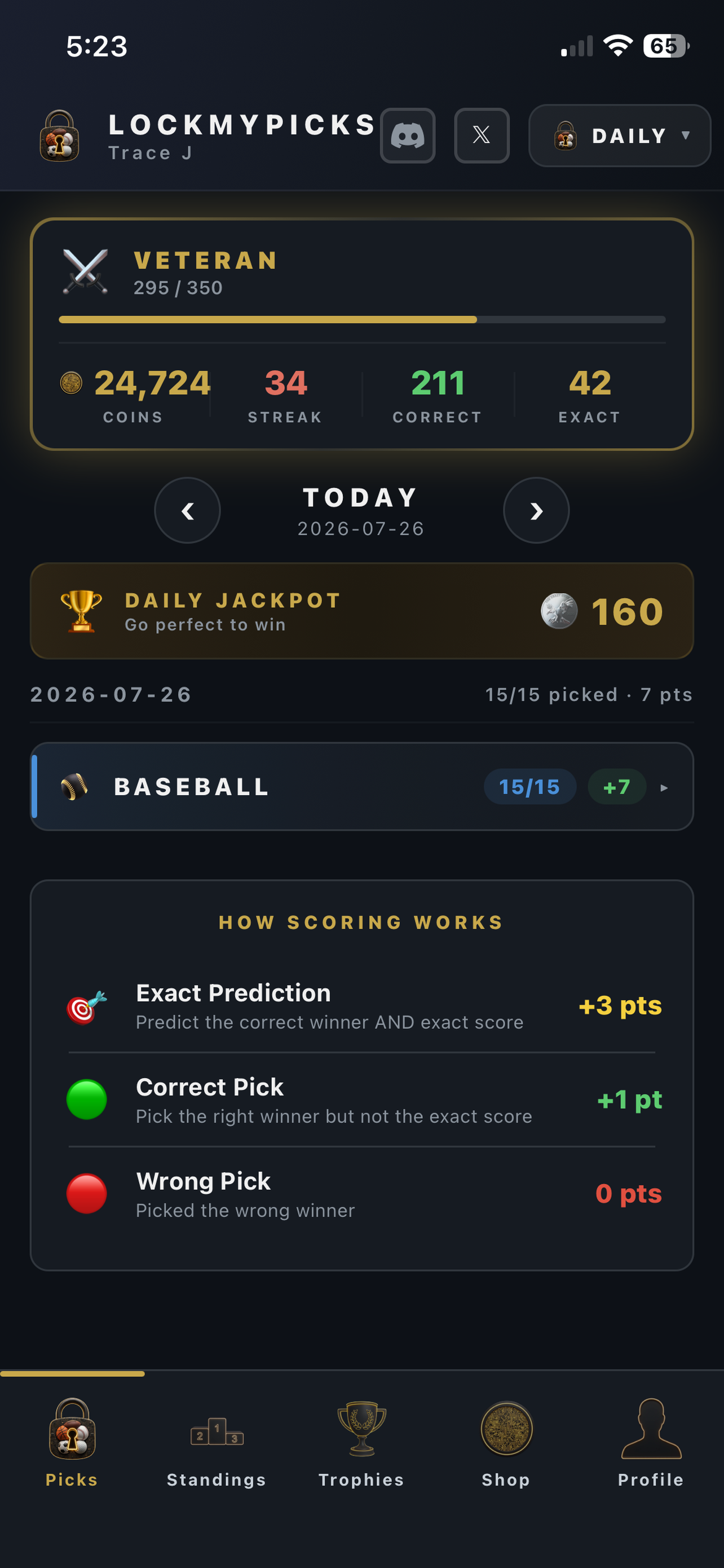 LockMyPicks screenshot 4