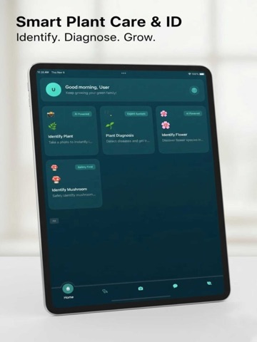 AI Plant Identifier: Plantify iPad screenshot