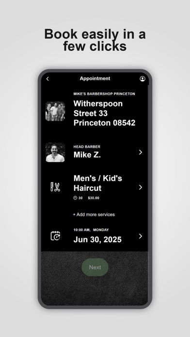 Screenshot #3 pour Mike's Barbershop Princeton