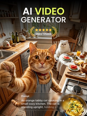 AI Video Generator - Vidmo Art iPad screenshot