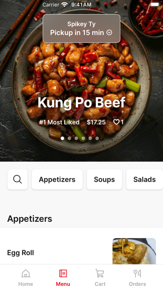 Spikey Ty iPhone screenshot 2 - Food & Drink app