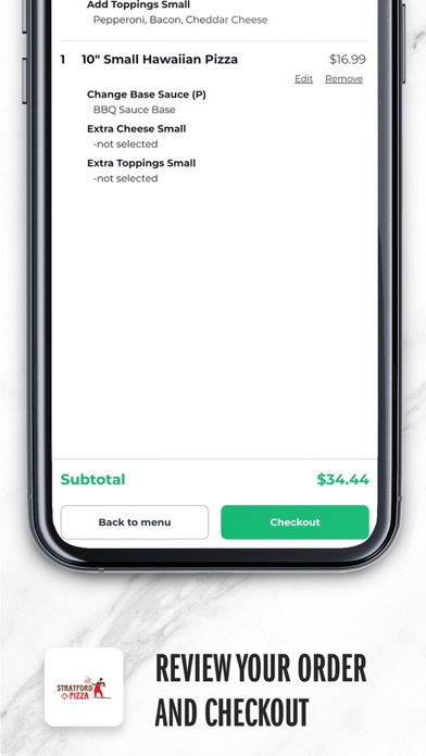 Stratford Pizza Screenshot