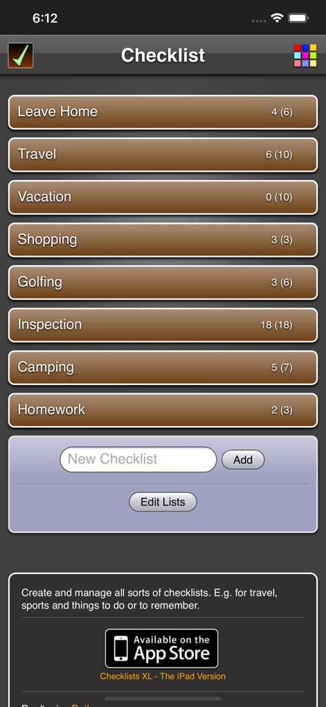 Checklists App - Productivity App | MWM